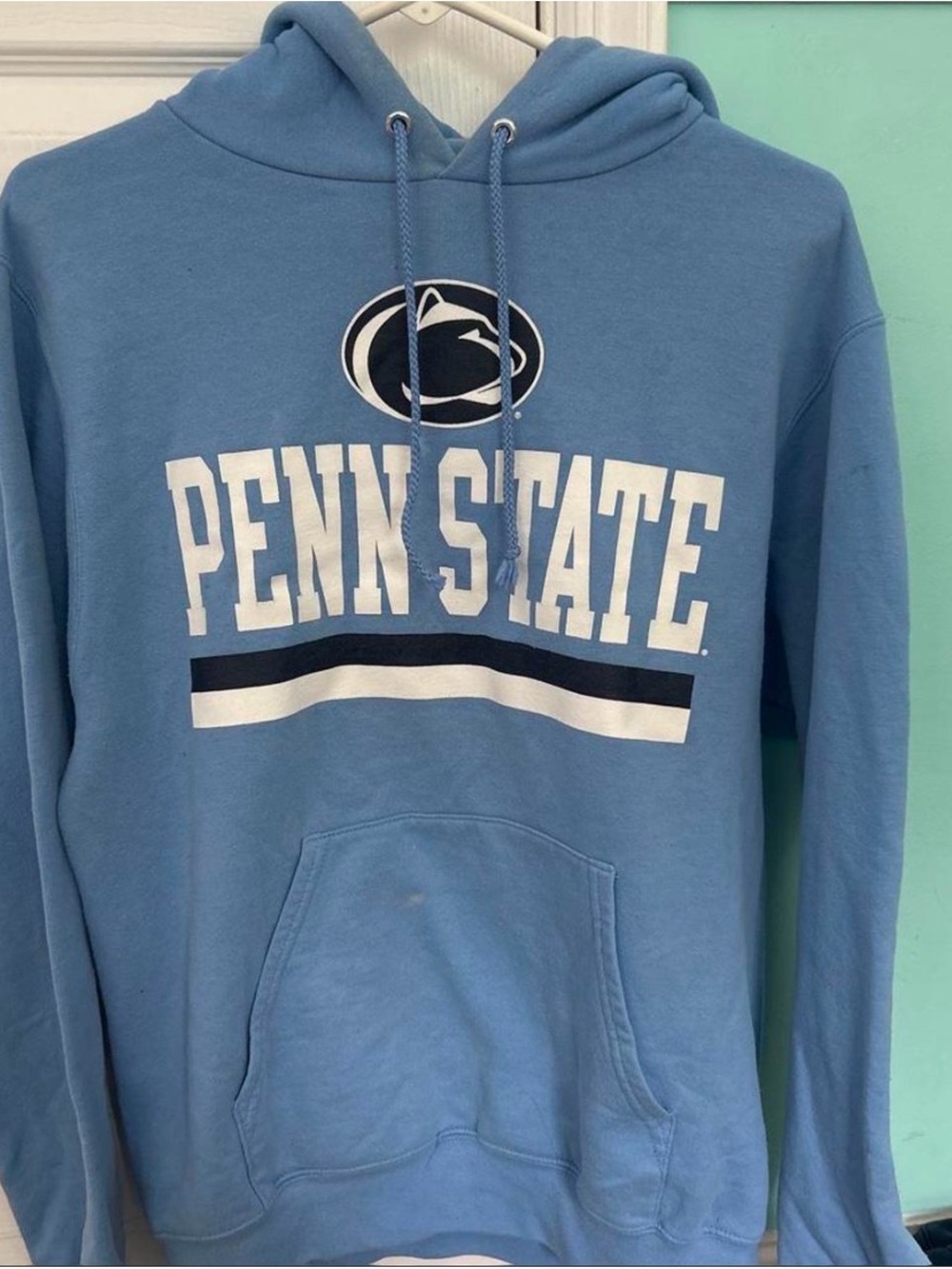 Champion Men’s Penn State Light Blue Hoodie